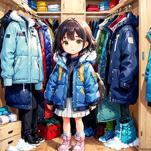 parka,harajuku,winter clothes,anime japanese clothing,winter clothing,bocchi,Anime,Anime,Traditional