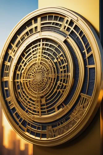 connectix,sun dial,cryptocoin,sundial,astrolabes,cybergold,icon magnifying,art deco background,goldtron,golden ring,agamotto,horologium,time spiral,cryptochrome,electronico,gold watch,token,pawnbrokers,stargates,timekeeper,Illustration,Abstract Fantasy,Abstract Fantasy 09