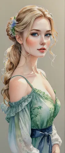 jessamine,elsa,victorian lady,rapunzel,fairy tale character,cinderella,jane austen,fantasy portrait,rose flower illustration,white rose snow queen,princess anna,celtic queen,rosa 'the fairy,tiana,digi