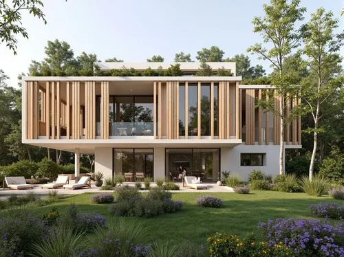 timber house,forest house,modern house,dunes house,3d rendering,summer house,house in the forest,render,residential house,wooden house,landscape design sydney,vivienda,cubic house,holiday villa,danish house,passivhaus,mid century house,renders,pavillon,dreamhouse