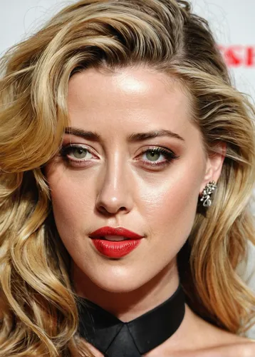 red lips,female hollywood actress,red lipstick,hollywood actress,magnolieacease,wallis day,elenor power,airbrushed,attractive woman,doll's facial features,rock beauty,british actress,golden haired,beautiful woman,hair shear,red carpet,lip,artificial hair integrations,lips,red background,Art,Classical Oil Painting,Classical Oil Painting 33