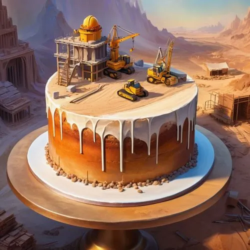 happy birthday background,cake buffet,floating island,deserts,desert,releasespublications,Illustration,Realistic Fantasy,Realistic Fantasy 01