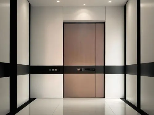 豪华现代极简进口的场景,levator,elevator,hinged doors,metallic door,walk-in closet,room door,elevators,steel door,gaggenau,modern minimalist bathroom,hallway space,wardrobes,door,dumbwaiter,closets,doors,doorfram