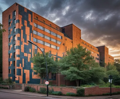 corten steel,metal cladding,hafencity,modern architecture,coventry,red bricks,red brick,sand-lime brick,building honeycomb,brutalist architecture,birmingham,biotechnology research institute,apartment block,northeastern,north american fraternity and sorority housing,office block,university of wisconsin,kirrarchitecture,mixed-use,new housing development,Photography,General,Natural