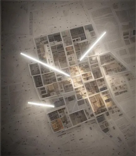 dices over newspaper,lightsquared,skylights,foscarini,klaus rinke's time field,vostell,Interior Design,Floor plan,Interior Plan,Modern Dark