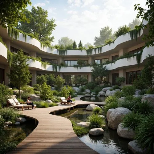 courtyards,garden design sydney,landscape design sydney,3d rendering,landscaped,landscape designers sydney,fallingwater,biopolis,streamwood,render,renderings,jardins,lubetkin,courtyard,wintergarden,terraces,zen garden,interlace,amanresorts,seidler