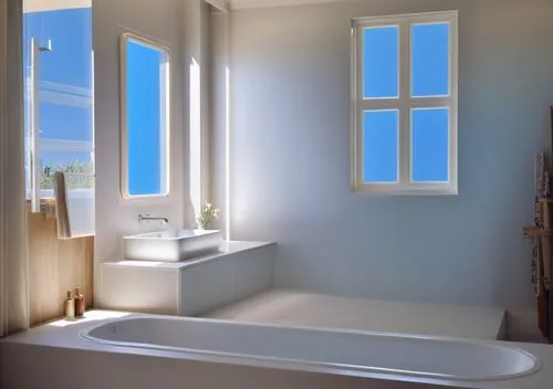 bathtub,luxury bathroom,bath room,window with sea view,banyo,modern minimalist bathroom,Photography,General,Natural