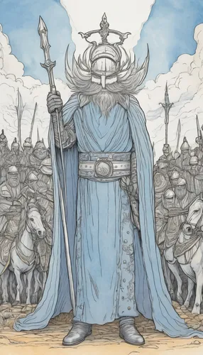 the ruler,emperor,wild emperor,heroic fantasy,king arthur,king caudata,guards of the canyon,kingdom,the order of the fields,lone warrior,king sword,conquest,warlord,imperial crown,pall-bearer,high priest,scales of justice,ruler,imperator,camelot,Illustration,Black and White,Black and White 13