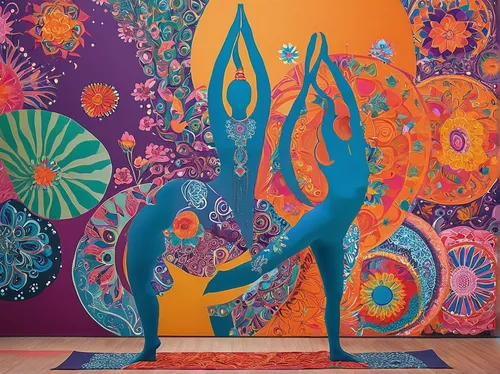 yoga guy,surya namaste,yoga mat,mantra om,yoga silhouette,yoga mats,namaste,asana,yoga,kundalini,half lotus tree pose,root chakra,yoga poses,om,yoga pose,yoga class,arabesque,yogananda,psychedelic art,mind-body,Illustration,Abstract Fantasy,Abstract Fantasy 08