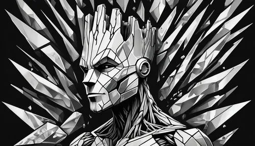 groot super hero,groot,arrow line art,silver surfer,lokportrait,electro,quill,archer,agave,the ruler,grey fox,spiky,quills,cell,thrones,grayscale,queen cage,cleanup,vector graphic,sting,Art,Artistic Painting,Artistic Painting 45