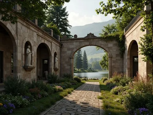 rivendell,archways,cryengine,monastery garden,theed,riverwood,oberland,briarcliff,idyll,walkway,sansar,riftwar,pathway,nargothrond,doorways,the threshold of the house,towards the garden,gardens,kotor,butterfields