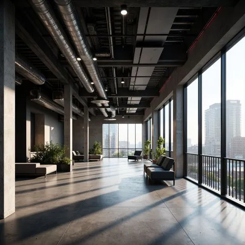 daylighting,3d rendering,lofts,loft,modern office,blur office background,offices,penthouses,bureaux,groundfloor,render,conference room,office buildings,block balcony,meeting room,revit,hallway space,working space,search interior solutions,cryengine