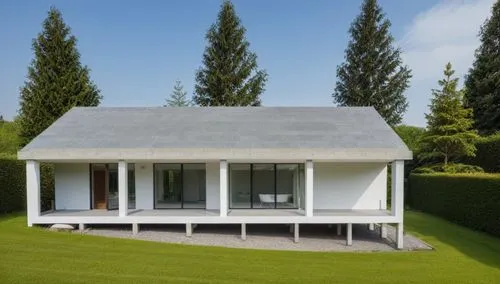 passivhaus,grass roof,inverted cottage,danish house,timber house,house shape,Photography,General,Realistic