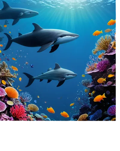 underwater background,aquatic animals,sea animals,ocean background,dolphin background,oceanarium,underwater world,shoal,sea life underwater,aquarium,underwater landscape,school of fish,ornamental fish,aquarium inhabitants,aquarium fish,sealife,seaquarium,marine tank,marine life,requin,Illustration,Paper based,Paper Based 05