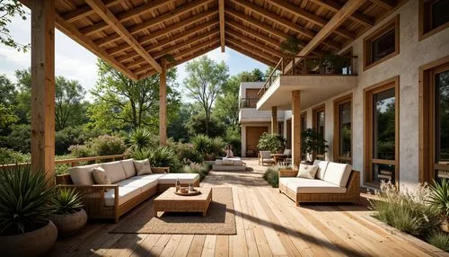 wooden decking,wood deck,landscape design sydney,landscape designers sydney,wooden beams,verandah,tropical house,summer house,outdoor furniture,verandahs,amanresorts,sunroom,decking,landscaped,holiday villa,3d rendering,dunes house,roof landscape,bamboo plants,wooden planks