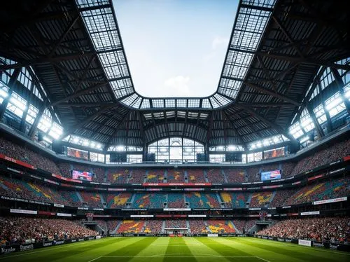 european football championship,stadiums,pitchside,football stadium,feyenoord,bayarena,skydome,superdome,stadia,kuip,football,metrodome,rfk stadium,football field,ballpark,hallenstadion,mls,shaktar,onfield,soccer field