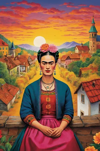 khokhloma painting,frida,mexican calendar,adelita,puszta,pandero jarocho,pocahontas,hipparchia,free land-rose,hanbok,valcea,banitsa,bayan ovoo,bulgarian,titicaca,sanok,khlui,sapa,dulzaina,transylvania,Art,Artistic Painting,Artistic Painting 31