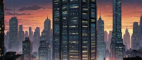 schuitema,schuiten,highrises,coruscant,skyscrapers,skyscraper,cybercity,high rises,genosha,the skyscraper,sedensky,supertall,cybertown,deodato,metropolis,skyscraping,skyscraper town,megalopolis,urban towers,high-rise building,Illustration,American Style,American Style 13