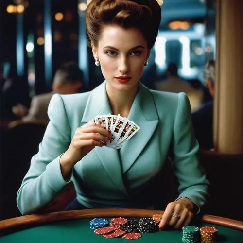 croupier,poker,maureen o'hara - female,gundlach,croupiers,gena rolands-hollywood,jean simmons-hollywood,cardroom,blackjack,vintage 1950s,cardinale,audrey hepburn-hollywood,fifties,trafficante,ruleta,jane russell-female,grace kelly,pokerstars,gamblers,audrey hepburn,Photography,Documentary Photography,Documentary Photography 15