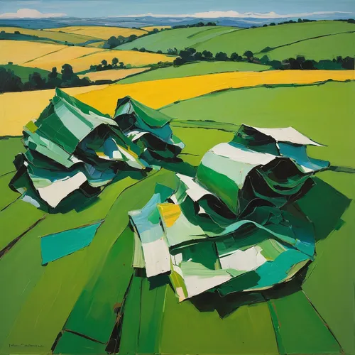 green fields,green landscape,farm landscape,gable field,rural landscape,rolling hills,south downs,farmland,brook landscape,yorkshire,green valley,hayfield,exmoor,landscape,green meadows,north yorkshire,braque d'auvergne,dorset,farmlands,green meadow,Unique,3D,Modern Sculpture