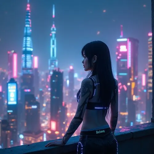 cyberpunk,shanghai,cityscape,guangzhou,hkmiami,dubai