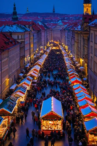 sibiu,prague,zagreb,brno,christmas market,medieval market,czech budejovice,cluj,cluj napoca,brasov,cluj-napoca,cluj - napoca,czechia,krakow,stalls,český krumlov,prague castle,sarajevo,principal market,graz city,Art,Classical Oil Painting,Classical Oil Painting 20