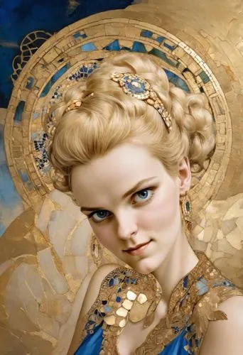 frigga,jingna,ginta,vanderhorst,margaery,golden wreath,sigyn,satine,gold filigree,margairaz,lucretia,gold foil art,art deco woman,fanning,godward,viveros,gilding,amidala,gold paint stroke,khorkina