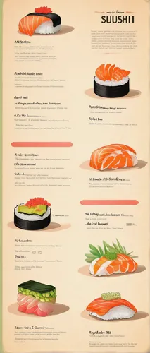 Create a menu item inspired by AMA Sushi in 40 characters.,sushi roll images,sushi set,sushi japan,sushi,sushi plate,nigiri,sushi rolls,sushi art,sushi boat,sushi roll,sashimi,salmon roll,surimi,salmo