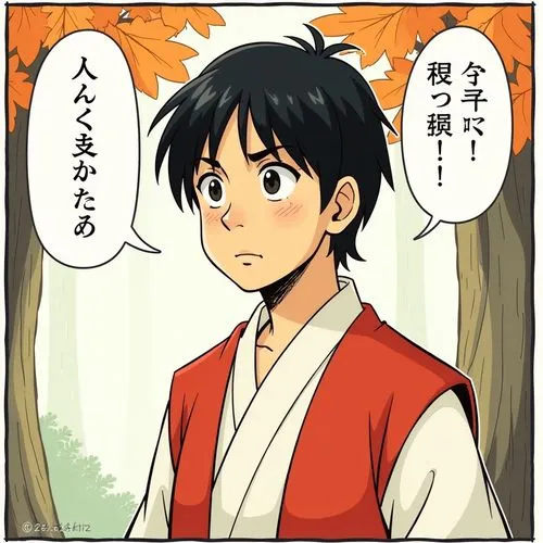 a picture of some character i did for a web comic,toeic,kindaichi,hachani,hiromasa,rakugo,ishizaki,Illustration,Children,Children 02