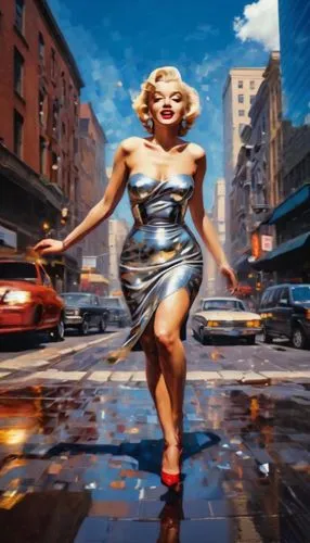 skyscrapers and sunny sky with clouds,marilyn monroe,marylyn monroe - female,anney,marylin,whigfield,marylin monroe,hipgnosis,angelyne,marilyn,marilynne,struzan,yellow taxi,shulman,artpop,dazzler,mari