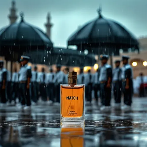 a bottle of match sitting in the rain,attar,haramain,nizwa,najaf,bahraini gold,nasimi