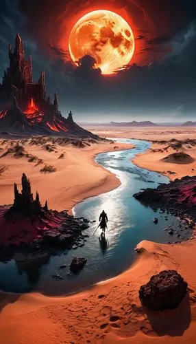 fire planet,volcanic,alien planet,volcanic landscape,alien world,scorched earth,lunar landscape,fantasy landscape,apocalypse,badland,world digital painting,barsoom,fantasy picture,futuristic landscape,cartoon video game background,magma,volcanism,volcanic eruption,burning earth,fire background,Illustration,Realistic Fantasy,Realistic Fantasy 46