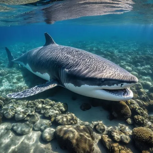 macrocephalus,whitetip,houndshark,great white shark,tigershark,tiburones,Photography,General,Realistic