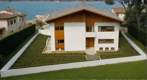 house with lake,sveti stefan,holiday villa,house by the water,villa balbianello,swiss house,luxury property,inverted cottage,bendemeer estates,lefay,private house,bungalow,model house,garden elevation,residential house,house shape,villa,casabella,dreamhouse,dunes house