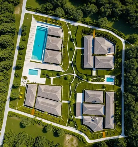 bendemeer estates,private estate,outdoor pool,tennis court,bungalows,luxury property,holiday villa,dug-out pool,estates,pool house,swimming pool,ecovillages,domaine,dji spark,3d rendering,helipads,amenities,suburbanized,villas,pools,Photography,General,Realistic