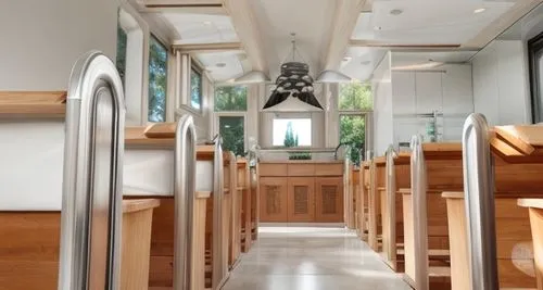 railway carriage,charter train,camping bus,train car,christmas travel trailer,restored camper,the bus space,travel trailer,train compartment,compartment,campervan,luggage compartments,rail car,hallway space,teardrop camper,cabinetry,the interior of the,galley,train seats,interiors,Architecture,General,Modern,Mid-Century Modern