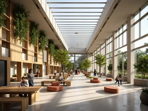 atriums,masdar,school design,wintergarden,daylighting,technopark,renderings,biotechnology research institute,skolkovo,3d rendering,atrium,technion,modern office,europan,esade,inside courtyard,revit,cupertino,breezeway,courtyard