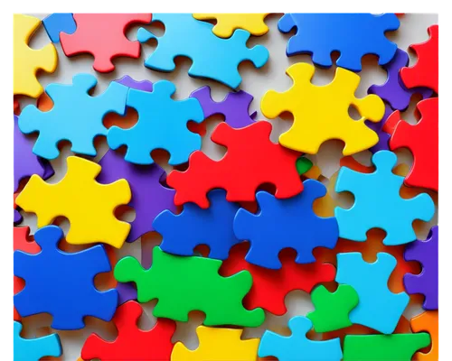 jigsaw puzzle pieces, colorful, irregular shapes, fitted together, glossy surface, 3D appearance, soft shadows, close-up, macro photography, vibrant colors, intricate details, abstract composition, sh