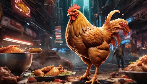 chicken 65,chicken yard,chicken,chicken farm,make chicken,the chicken,chicken product,brakel chicken,chicken barbecue,opor ayam,chicken meat,chicken run,polish chicken,domestic chicken,cockerel,landfowl,poultry,game art,avian flu,hong kong cuisine,Conceptual Art,Fantasy,Fantasy 26