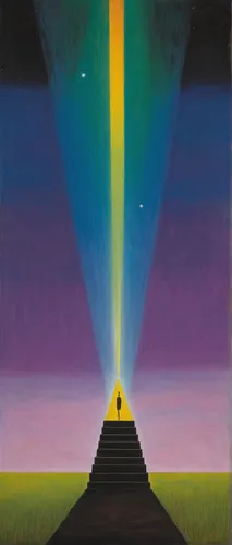 the pillar of light,prism,light spectrum,guiding light,beam of light,pyramid,spectrum,light cone,spectra,light beam,northen light,step pyramid,pyramids,el dorado,close encounters of the 3rd degree,light bearer,light phenomenon,inner light,searchlights,monolith,Art,Artistic Painting,Artistic Painting 26