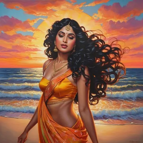 shakuntala,arundhati,draupadi,radha,moana,sundari,ahalya,padmaja,jyotsna,baoshun,meera,laxmi,indian woman,matangi,sari,nritya,madhumati,revati,chrysomya,vishwamitra,Conceptual Art,Daily,Daily 15