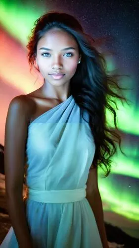 Es hermosa, una chica que es huracán de pasiones, envuelto en nubes de una aurora boreal, es irreverente pero tierna y sutil. Vive en mis sueños y deseos más profundos,young woman in dress smiling at 