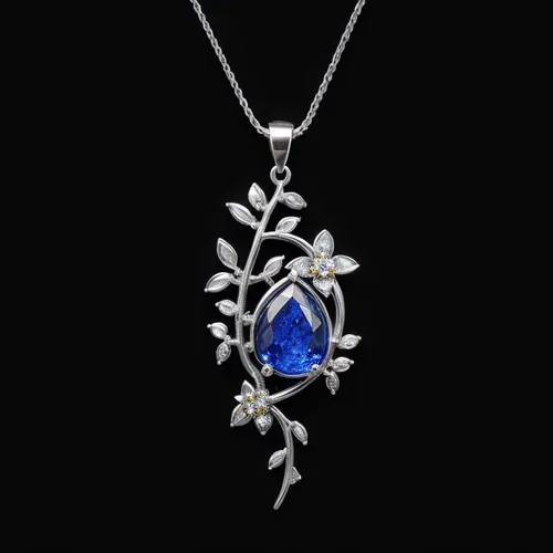 diamond pendant,sapphire,jewelry florets,gift of jewelry,blue snowflake,pendant,enamelled,gemstone,bridal jewelry,grave jewelry,blue leaf frame,diamond jewelry,diadem,house jewelry,necklace with winge