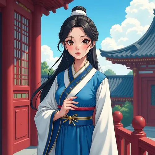 hanfu,longmei,sanxia,qingyi,qianwen,xiaojian