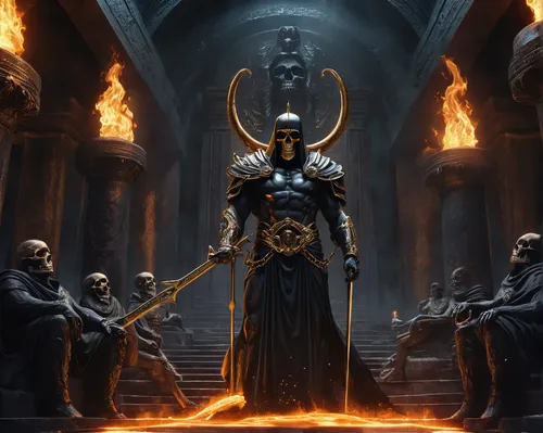 death god,hall of the fallen,dark elf,archimandrite,massively multiplayer online role-playing game,pillar of fire,emperor,the throne,torch-bearer,priestess,end-of-admoria,justitia,ceremonial,prejmer,imperator,lord shiva,dance of death,paysandisia archon,freemasonry,shiva,Conceptual Art,Sci-Fi,Sci-Fi 24