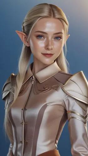 elona,eilonwy,elf,male elf,elven,violet head elf,Unique,3D,3D Character