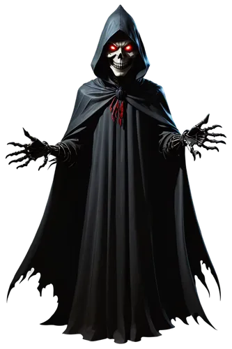 grimm reaper,morbius,grim reaper,lich,occultist,sidious,darklord,lechuck,reaper,flickering,deadman,zucula,necromancer,cultist,halloween vector character,spawn,derivable,drac,ghostzapper,alucard,Illustration,American Style,American Style 13