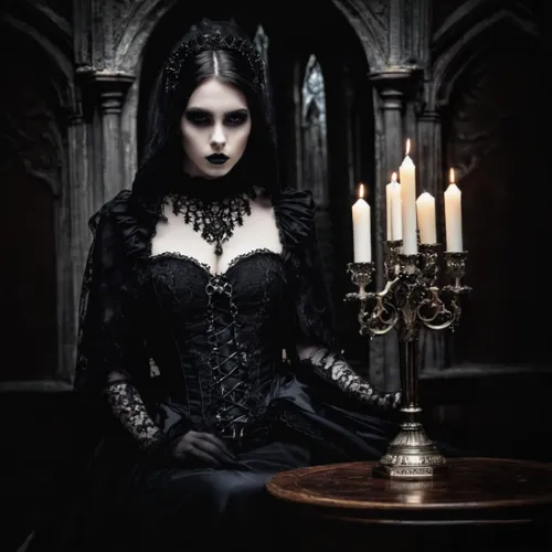 Extender y completar la imagen,gothic woman,gothic fashion,gothic portrait,gothic style,dark gothic mood,gothic,gothic dress,goth woman,vampire woman,vampire lady,gothic architecture,dark angel,black 