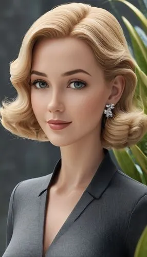 secretarial,bussiness woman,johansson,female doll,barbie,sarah walker,Unique,3D,3D Character