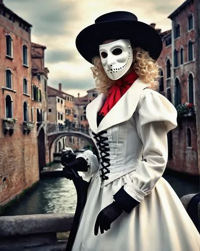 the carnival of venice,venetian mask,venetian,gondolier,venetia,pierrot,danse macabre,masquerade,girl in a historic way,venezia,veneto,dance of death,venice,la catrina,italian painter,cosplay image,hallia venezia,dead bride,vampire woman,gothic fashion,Art,Artistic Painting,Artistic Painting 21